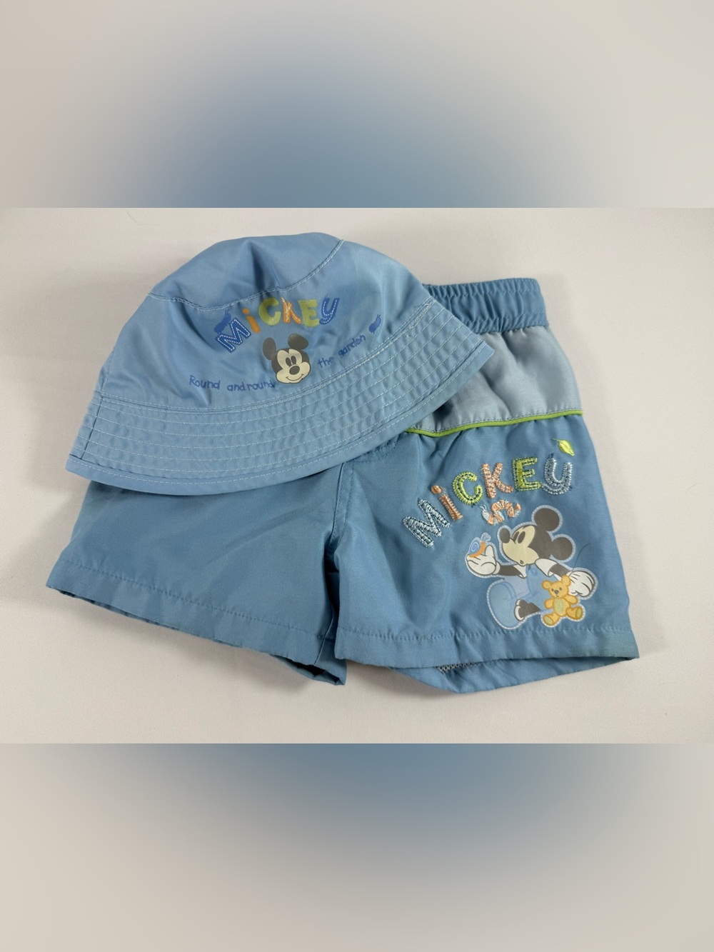 Disney Baby 0-6M/3-6M Mickey Mouse Baby Boy’s 2-Piece Swim Set